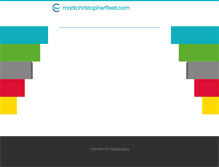 Tablet Screenshot of markchristopherfleet.com